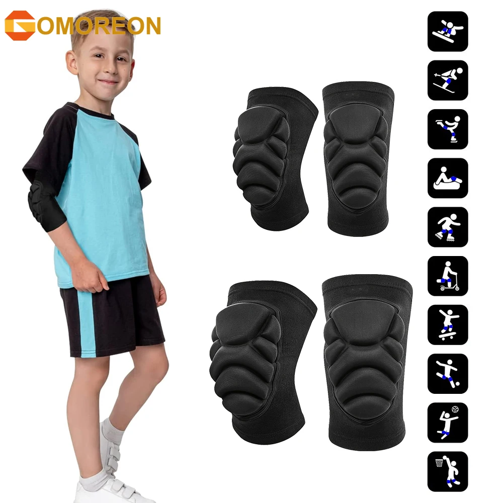 Cycling Protective Gear For Kids - 어린이를 위한 무릎 및 팔꿈치 패드