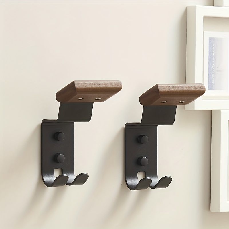 Cycling Gear Wall Organizer - 오토바이 헬멧 홀더 단단한 나무 강력한