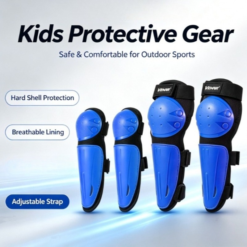 Cycling Protective Gear For Kids - 어린이용 오토바이 보호 장비 세트, 오토바이