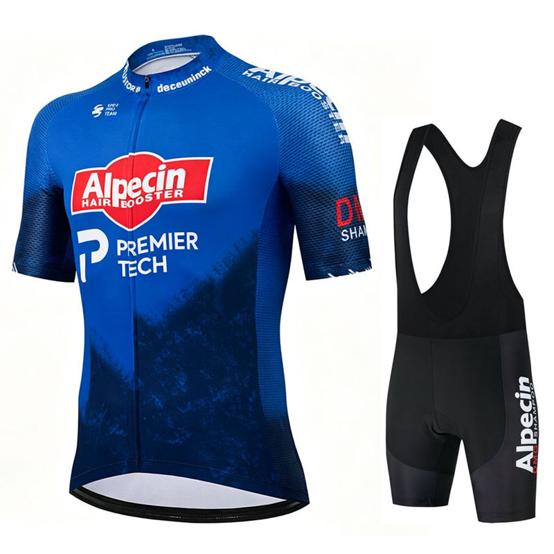 Cycling Gear Logo - Alpecin Pro 사이클링 저지 세트 남성용