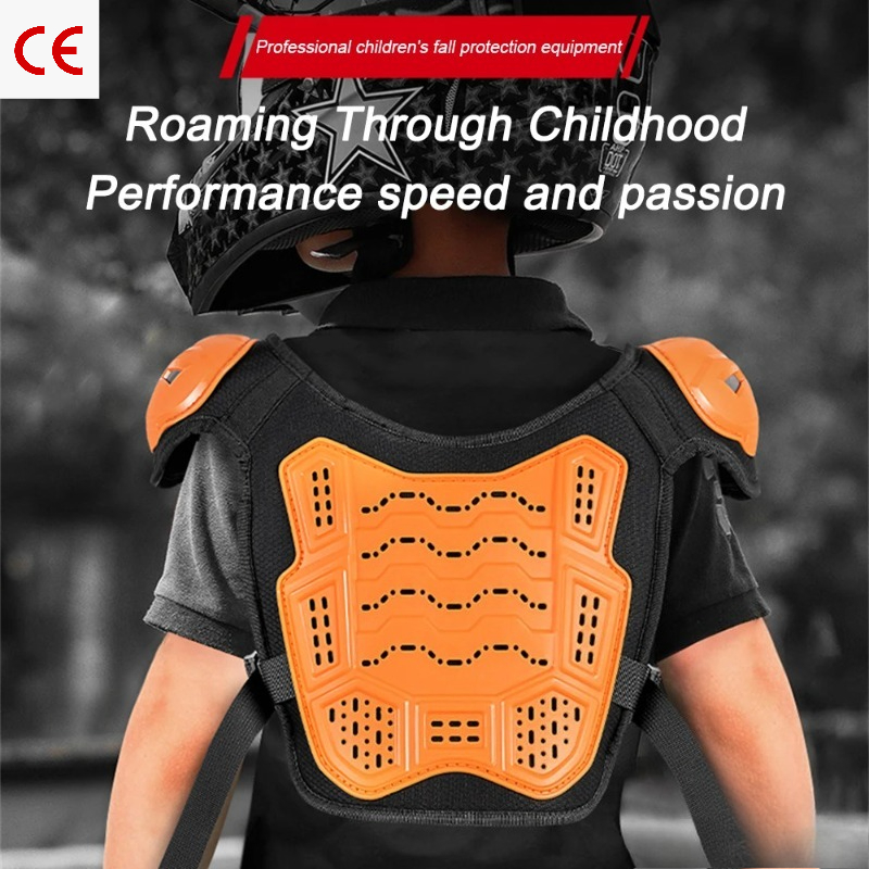 Cycling Protective Gear For Kids - 키즈 모토 풀 아머 세트, 모토크로스