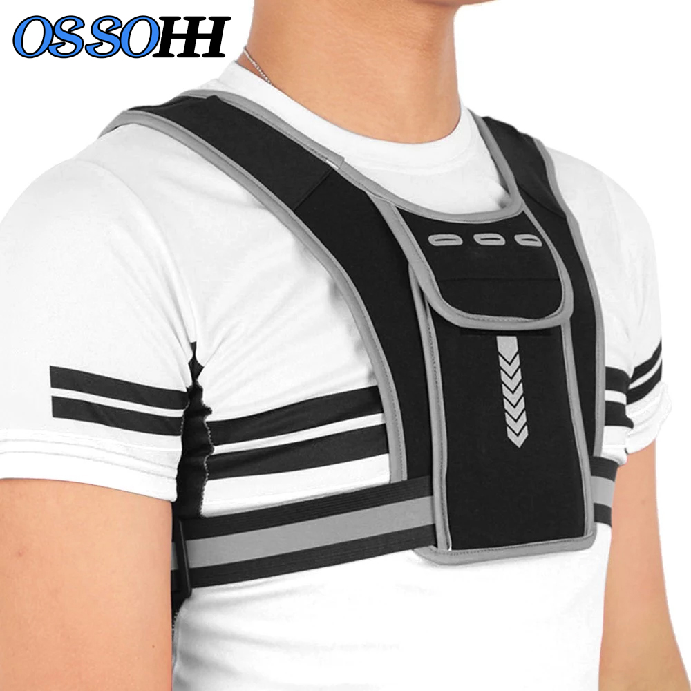 1Pcs 반사 러닝 조끼, 통기성 경량 러닝 조끼, 사 - Reflective Cycling Vest 리뷰 및 가격