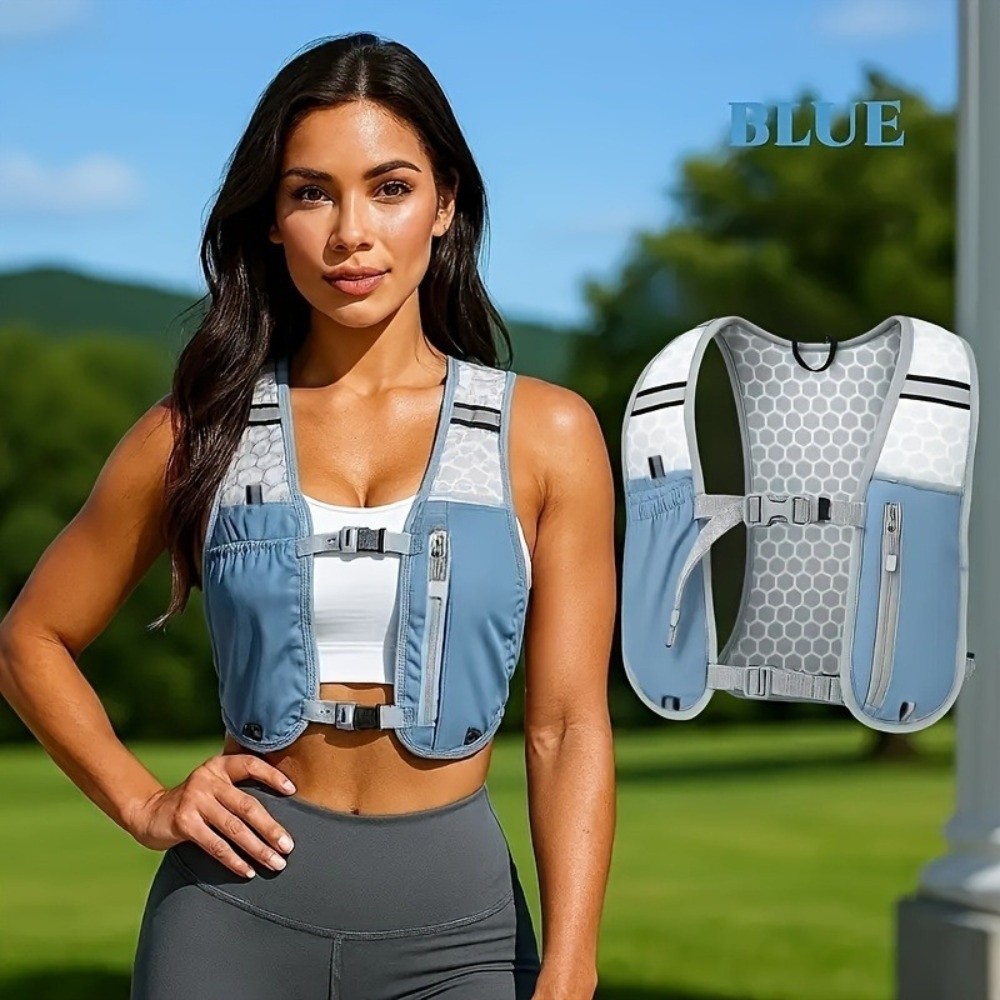 방수 나일론 러닝 물병 수납 조끼, 가벼운 디자인, 휴 - Reflective Cycling Vest 리뷰 및 가격