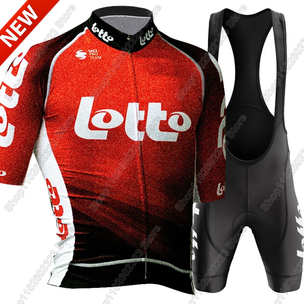 2025 로또 팀 사이클링 저지 세트 여름 벨기에 의류 - Cycling Gear Logo 리뷰 및 가격