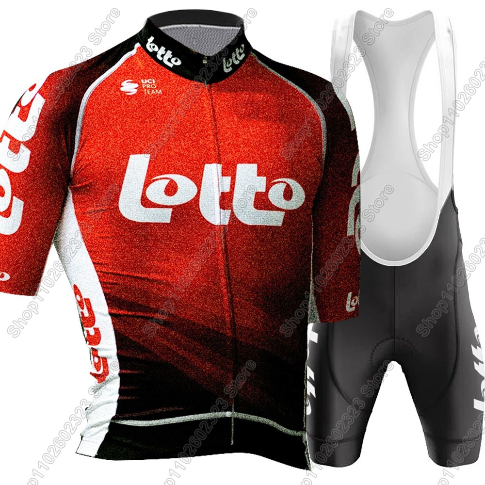 2025 로또 팀 사이클링 저지 세트 여름 벨기에 의류 - Cycling Gear Logo 리뷰 및 가격