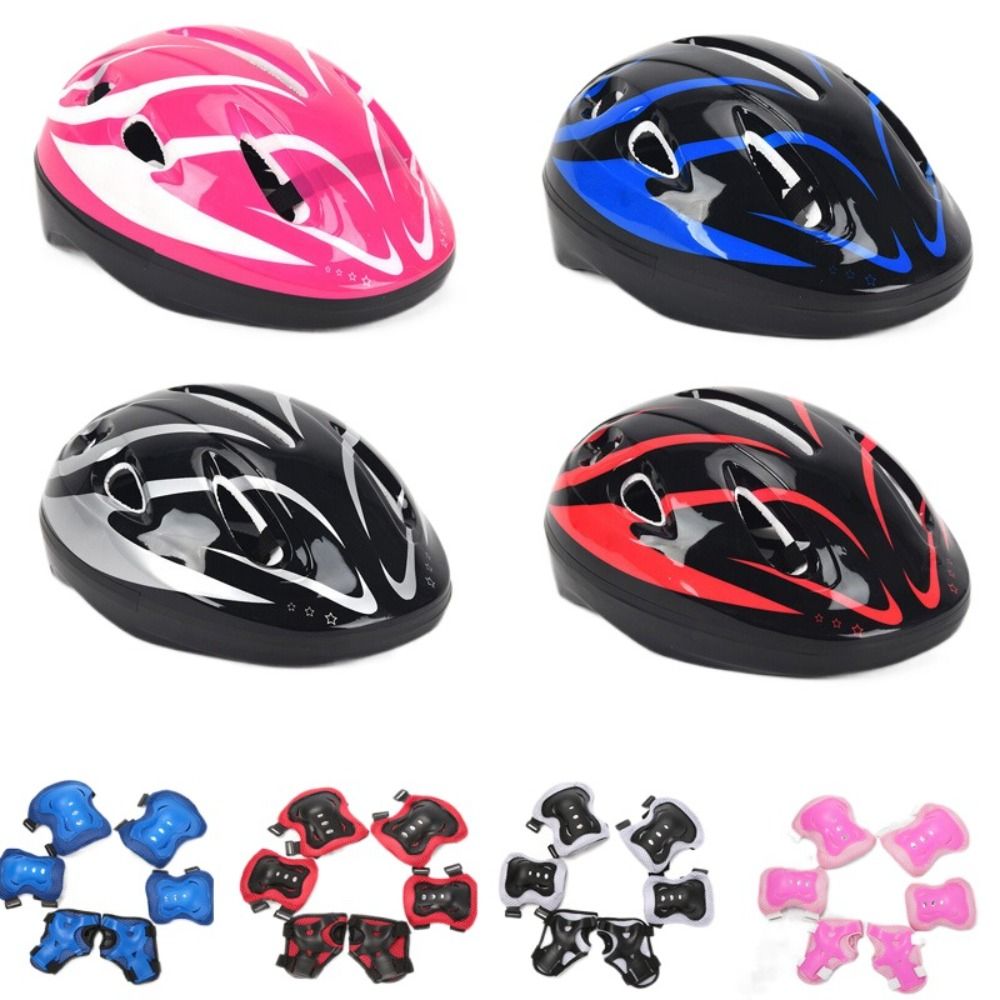 어린이 헬멧 무릎 팔꿈치 패드 손목 가드 스포츠 보호  - Cycling Protective Gear For Kids 리뷰 및 가격