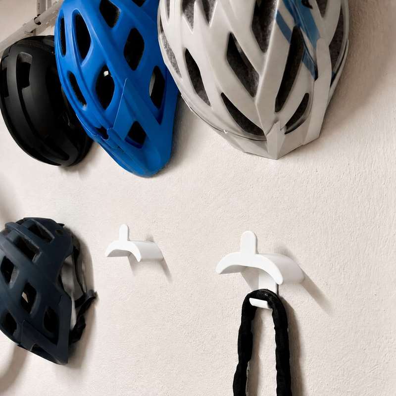 벽걸이형 자전거 헬멧 보관 랙 사이클링 모자 걸이형 홀 - Cycling Gear Wall Organizer 리뷰 및 가격