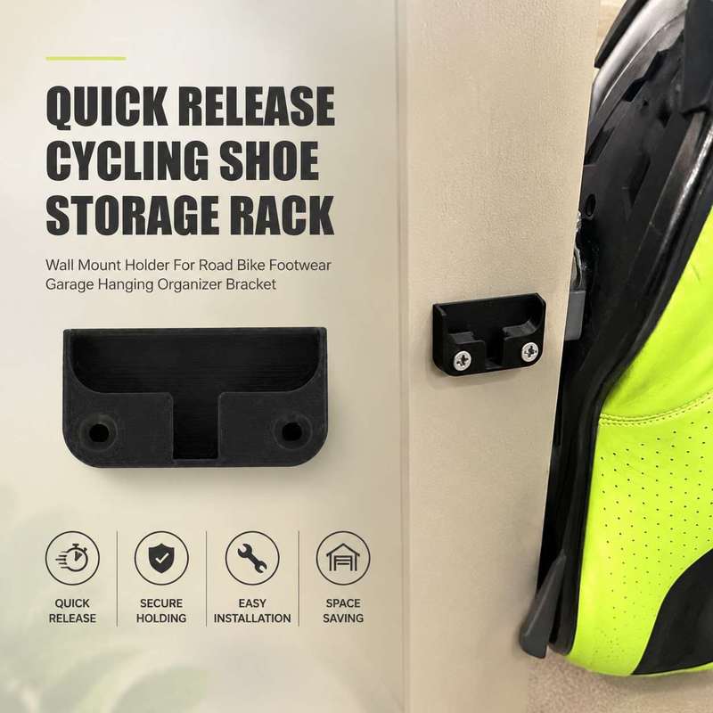 퀵 릴리스 사이클링 슈즈 보관 랙 벽걸이형 홀더 (로드 - Cycling Gear Wall Organizer 리뷰 및 가격