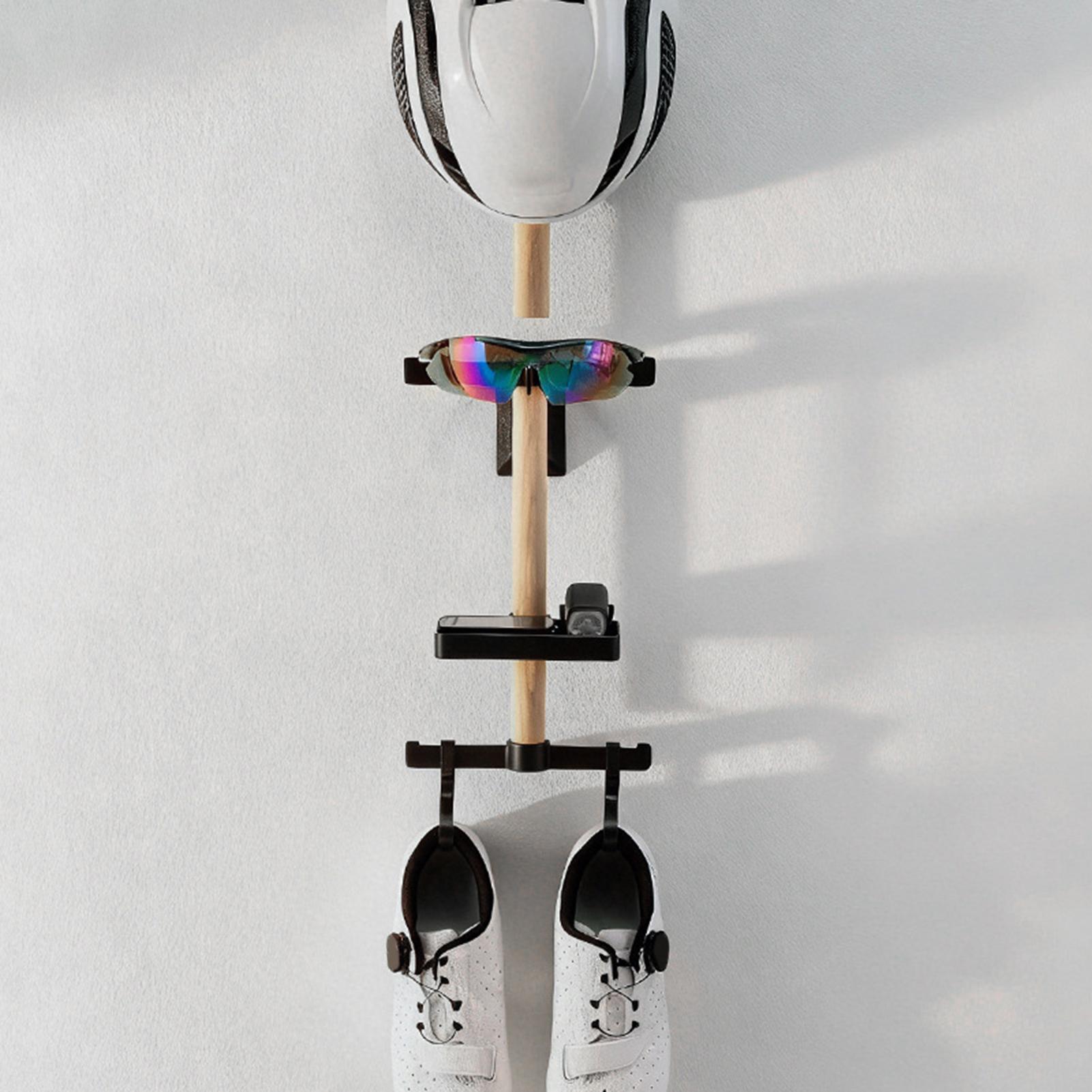 수직 자전거 기어 정리대, 벽걸이형 자전거 액세서리,  - Cycling Gear Wall Organizer 리뷰 및 가격