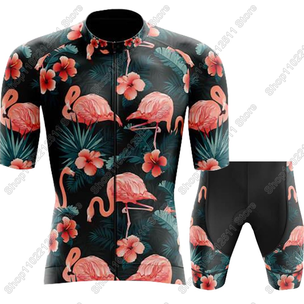 2025 플라밍고 사이클링 저지 세트 자전거 의류 남성 - Cycling Gear Logo 리뷰 및 가격